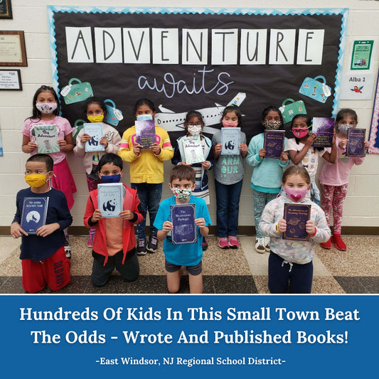 As America fell behind, hundreds of kids from one town wrote and published their own books!